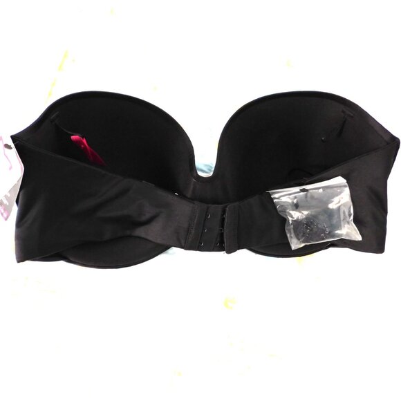 Maidenform Full Coverage Strapless Underwire Bra DM9472 Black 38DD Multi-way - Picture 4 of 4